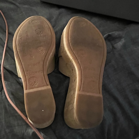 Vince Camuto wedge sandals size 8 1/2 - Picture 6 of 7